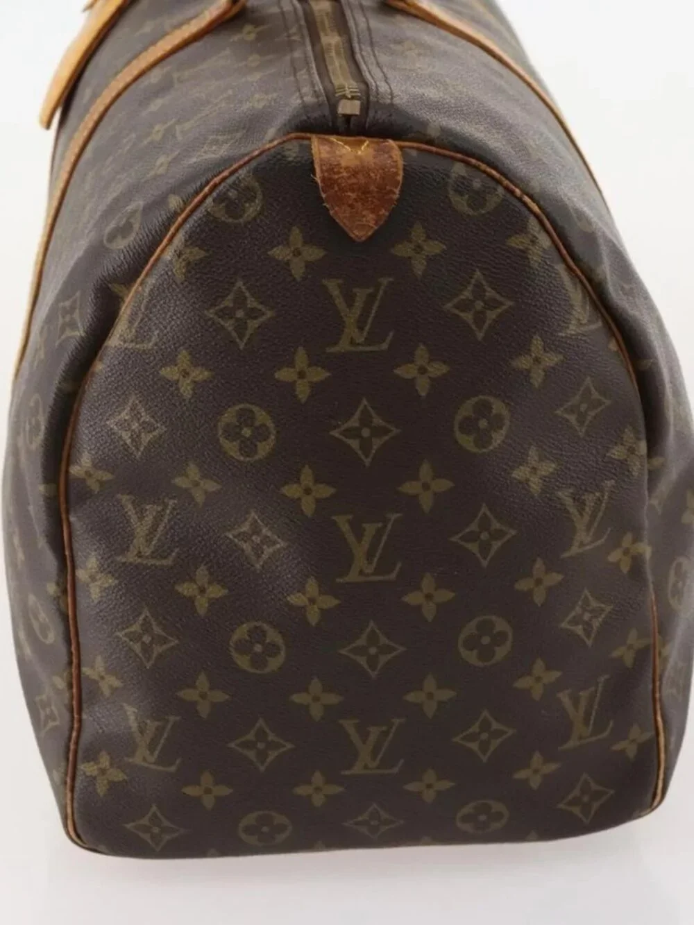 LOUIS VUITTON Monogram Keepall 50 Boston Bag M41426 LV Auth 185731